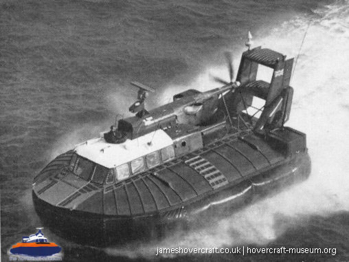 SRN5 with the Royal Navy -  (credit: The <a href='http://www.hovercraft-museum.org/' target='_blank'>Hovercraft Museum Trust</a>).